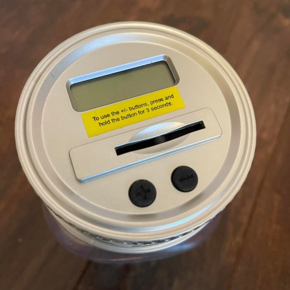 NIB - BLACK SERIES Digital Counting Money Jar - Picture 8 of 10